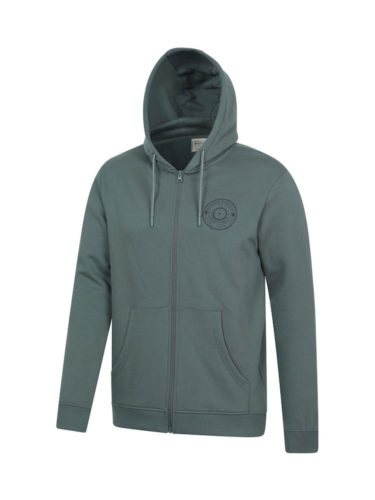 Mountain Warehouse Green Circle Mountain Full-Zip Hoodie - Image 3 of 6