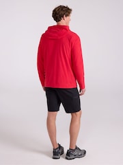 Mountain Warehouse Red Mens Camber Fleece Hoodie - Image 4 of 4