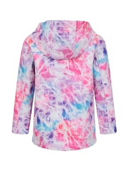 Mountain Warehouse Pink Exodus Kids Printed Water-Resistant Softshell Jacket - Image 3 of 5