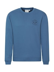 Mountain Warehouse Blue Circle Crew Neck Sweatshirt - Image 1 of 6
