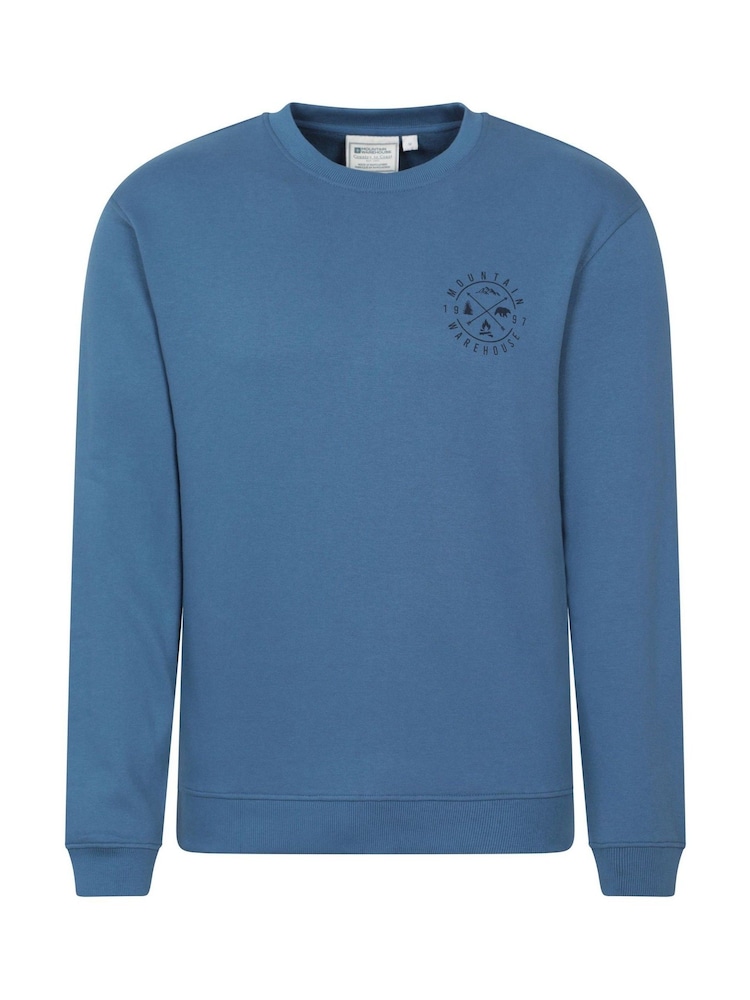 Mountain Warehouse Blue Circle Crew Neck Sweatshirt - Image 1 of 6