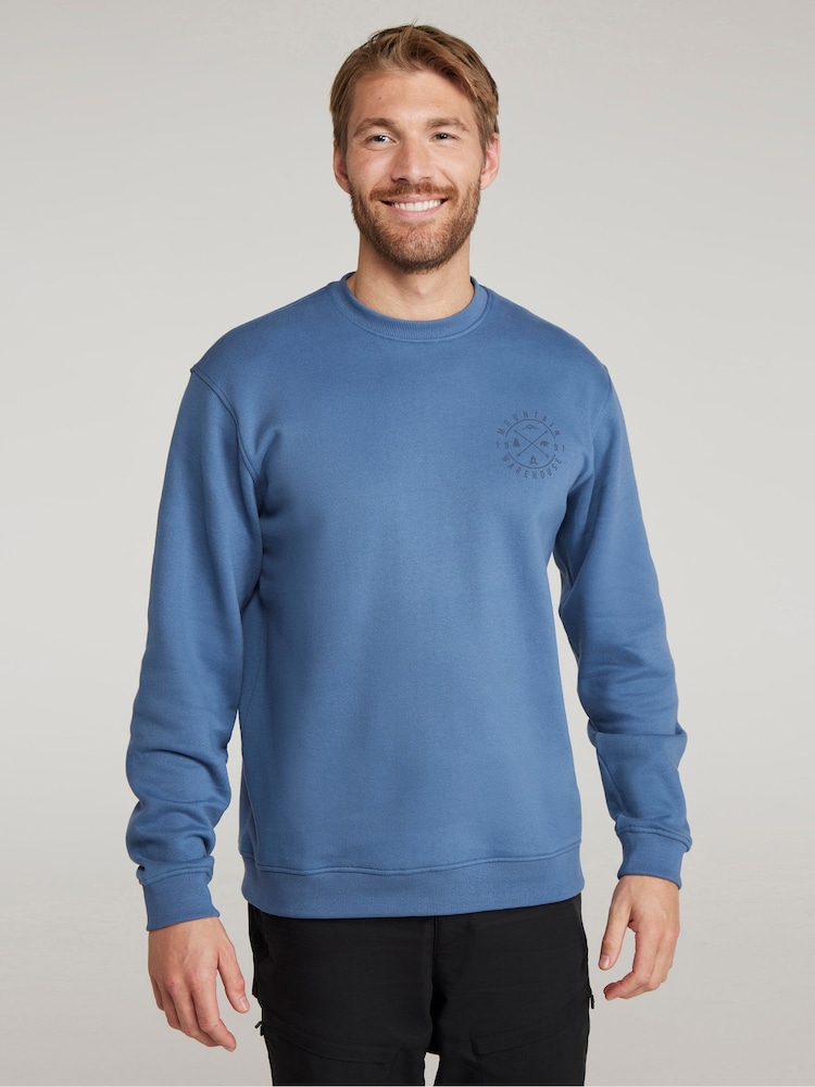 أزرق - Mountain Warehouse Circle Crew Neck Sweatshirt - صورة 1 من 10 أزرق - Mountain Warehouse Circle Crew Neck Sweatshirt - صورة 1 من 10