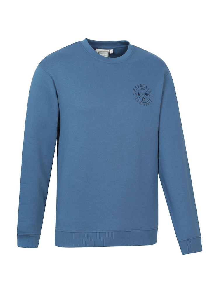 Mountain Warehouse Blue Circle Crew Neck Sweatshirt - Image 2 of 6