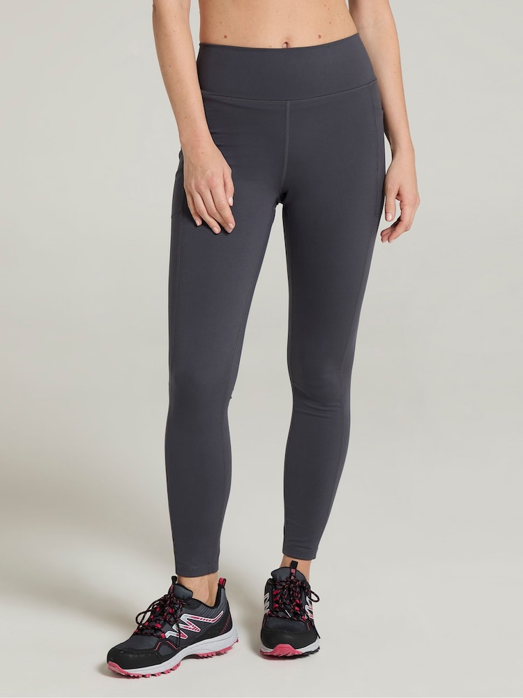 Mountain Warehouse Grey Breeze Womens Full Length Quick Drying Leggings - Image 1 of 4
