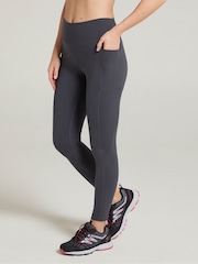 Mountain Warehouse Grey Breeze Womens Full Length Quick Drying Leggings - Image 2 of 4