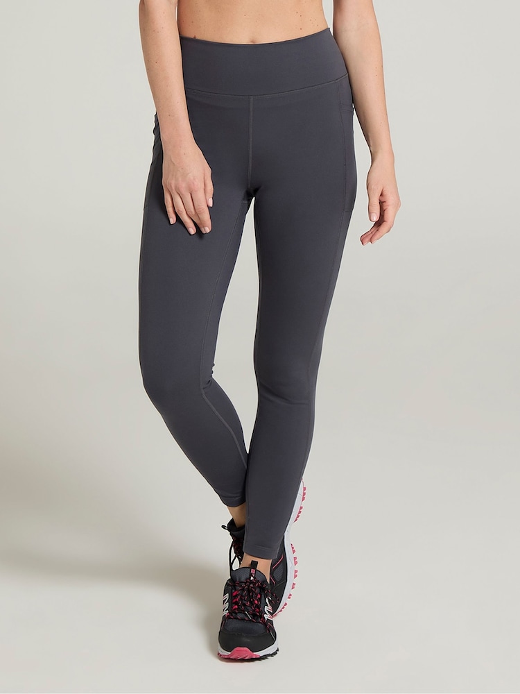 Mountain Warehouse Grey Breeze Womens Full Length Quick Drying Leggings - Image 4 of 4