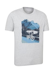 Mountain Warehouse Mens Bike UV T-Shirt - صورة 4 من 6