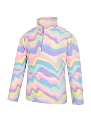 Mountain Warehouse Multi Kids Endeavour Printed Half-Zip Fleece - Image 4 of 5