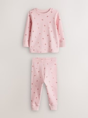 Pink Ditsy Floral Snuggle Pyjamas 3 Pack (9mths-12yrs) - Image 6 of 10