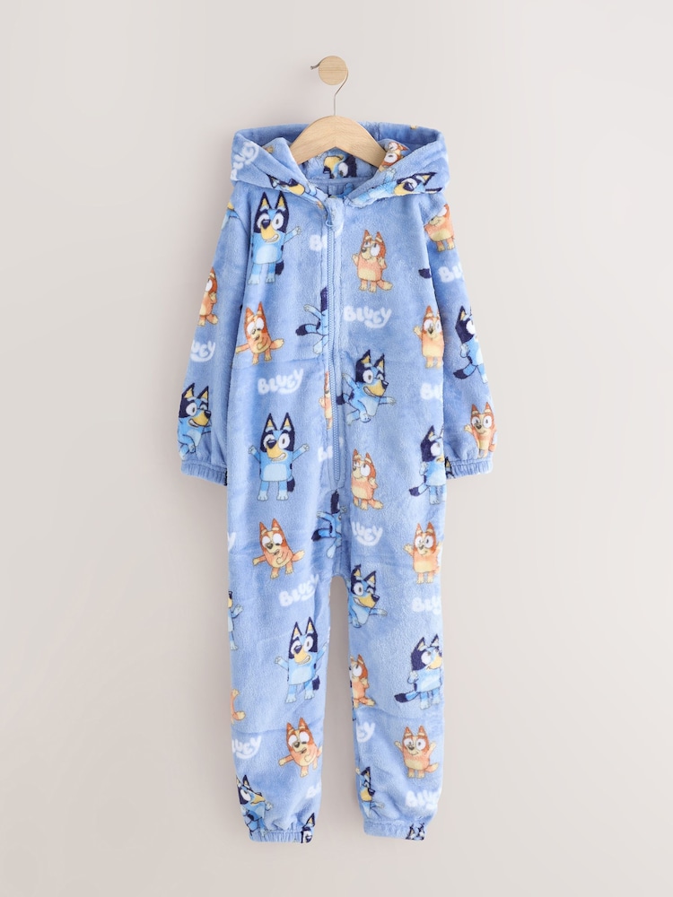 Blue Bluey Fleece All-In-One (2-10yrs) - Image 1 of 4