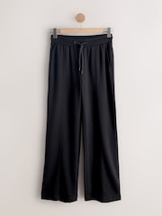 Black/Grey Jersey Wide Leg Joggers 2 Pack - Image 8 of 11