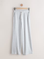 Black/Grey Jersey Wide Leg Joggers 2 Pack - Image 9 of 11