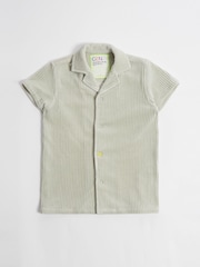 GEN Ribbed Velour Shirt & Short Set - Bild 2 von 4