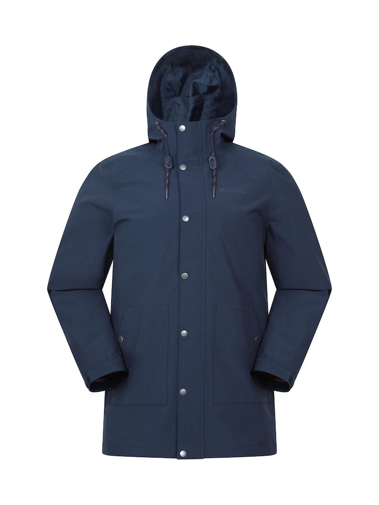 Mountain Warehouse Foxtail Mens Waterproof Long Fleece Lined Jacket - Bild 1 von 5