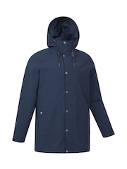 Mountain Warehouse Foxtail Mens Waterproof Long Fleece Lined Jacket - Bild 2 von 5