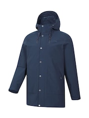 Mountain Warehouse Foxtail Mens Waterproof Long Fleece Lined Jacket - Bild 4 von 5