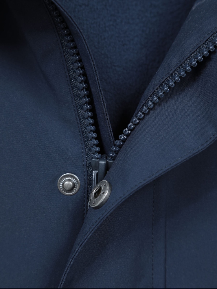 Mountain Warehouse Foxtail Mens Waterproof Long Fleece Lined Jacket - Bild 5 von 5
