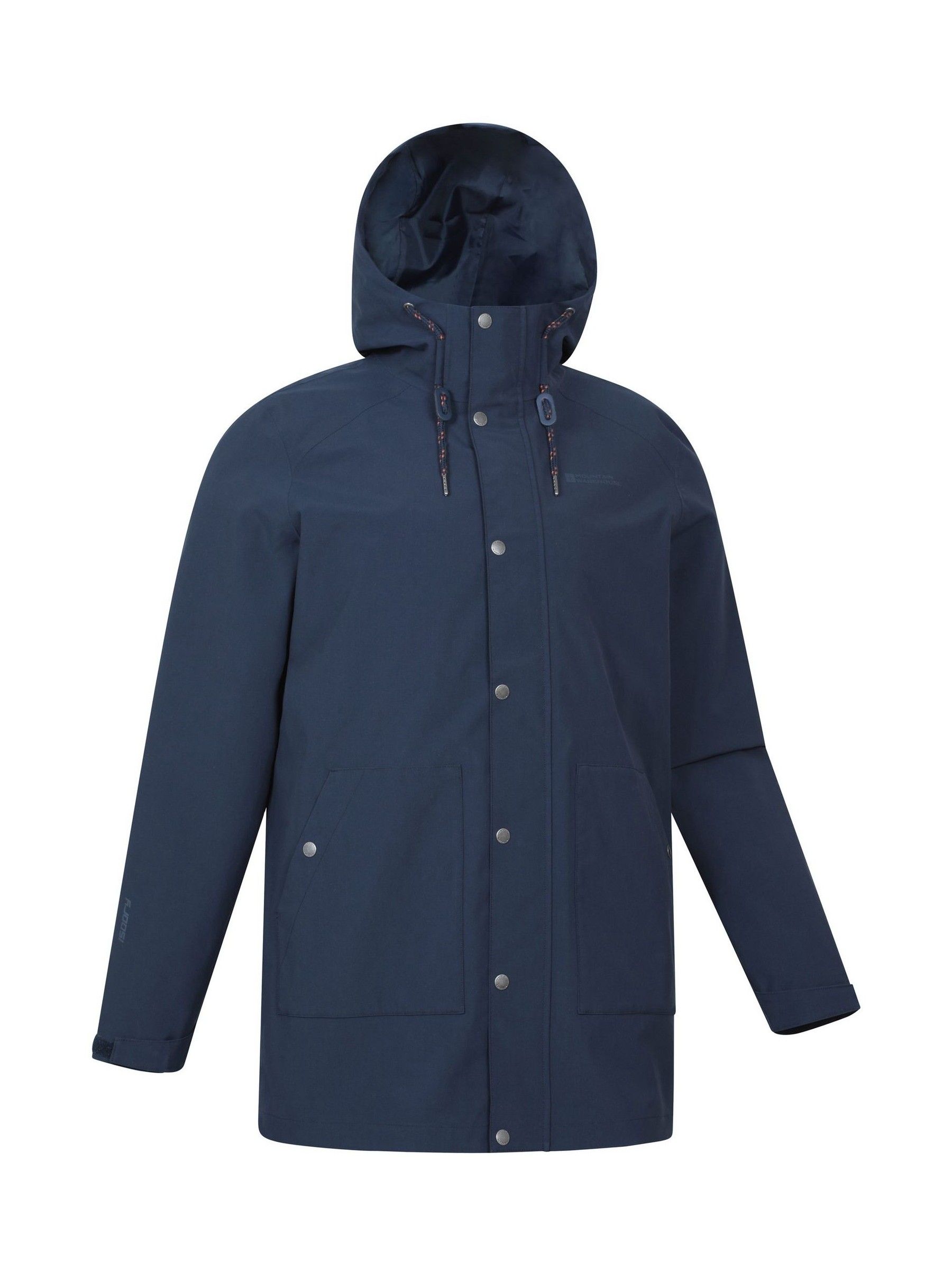 Buy Mountain Warehouse Blue Foxtail Mens Waterproof Long Fleece