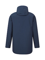 Mountain Warehouse Blue Foxtail Mens Waterproof Long Fleece Lined Jacket - Image 7 of 9