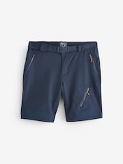 Mountain Warehouse Blue Forest Mens Water-Resistant Trekking Shorts - Image 1 of 1