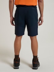 Mountain Warehouse Blue Forest Mens Water-Resistant Trekking Shorts - Image 4 of 5