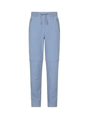 Mountain Warehouse Aqua Blue Womens Explorer Zip-Off Quick Drying UV Trousers - Image 1 of 11