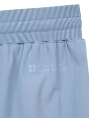 Mountain Warehouse Aqua Blue Womens Explorer Zip-Off Quick Drying UV Trousers - Image 10 of 11