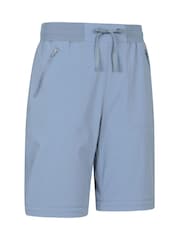 Mountain Warehouse Aqua Blue Womens Explorer Zip-Off Quick Drying UV Trousers - Image 7 of 11