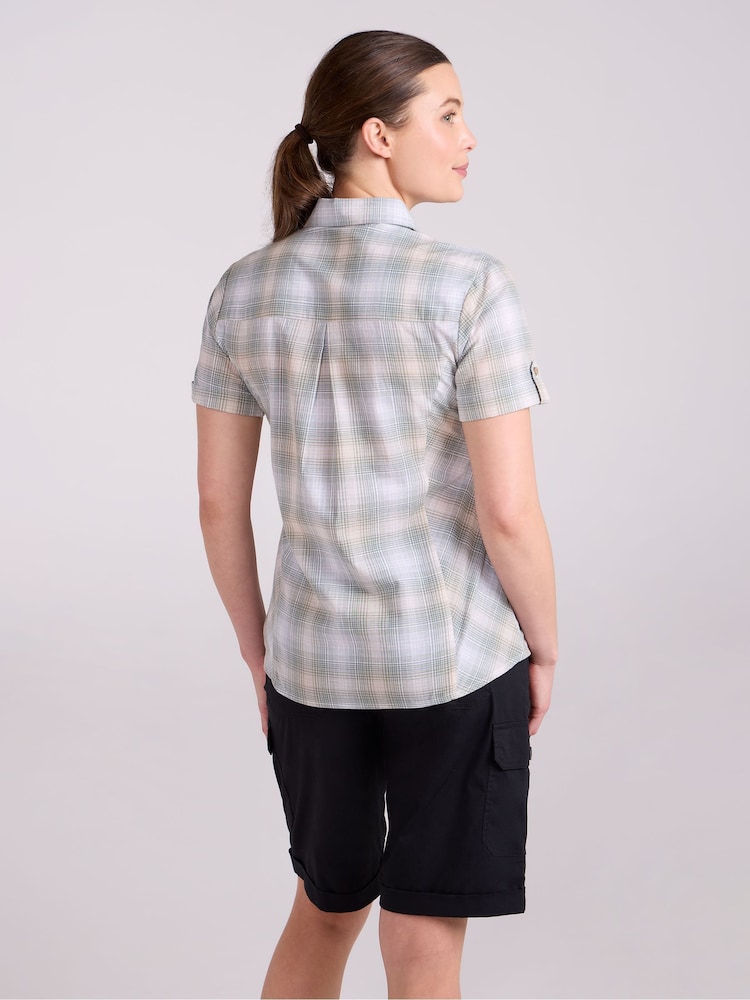 Mountain Warehouse Dark Blue Womens Holiday 100% Cotton Shirt - Image 2 of 10 Mountain Warehouse Dark Blue Womens Holiday 100% Cotton Shirt - Image 2 of 10
