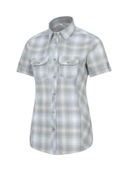 Mountain Warehouse Dark Blue Womens Holiday 100% Cotton Shirt - Image 3 of 5