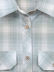 Mountain Warehouse Dark Blue Womens Holiday 100% Cotton Shirt - Image 5 of 5