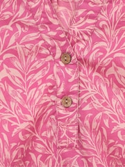 Mountain Warehouse Pink Womens Petra Printed 3/4 Sleeve 100% Cotton Shirt - Image 5 of 5