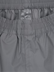 Mountain Warehouse Grey Kids Pakka II Waterproof Overtrousers - Image 6 of 8