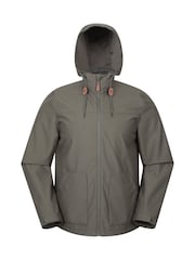 Mountain Warehouse Green Iona Softshell Mens Water-Resistant Jacket - Image 1 of 5