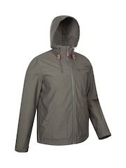 Mountain Warehouse Green Iona Softshell Mens Water-Resistant Jacket - Image 2 of 5