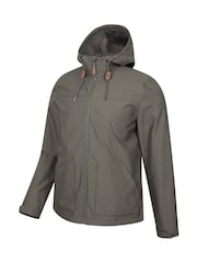Mountain Warehouse Green Iona Softshell Mens Water-Resistant Jacket - Image 8 of 9