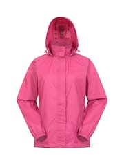 Mountain Warehouse Pink Pakka II Womens Waterproof Jacket - Image 1 of 9