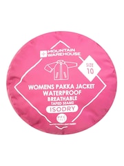 Mountain Warehouse Pink Pakka II Womens Waterproof Jacket - Image 9 of 9