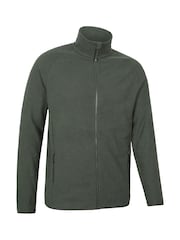 Mountain Warehouse Green Milburn Mens Grid Fleece - Image 2 of 5