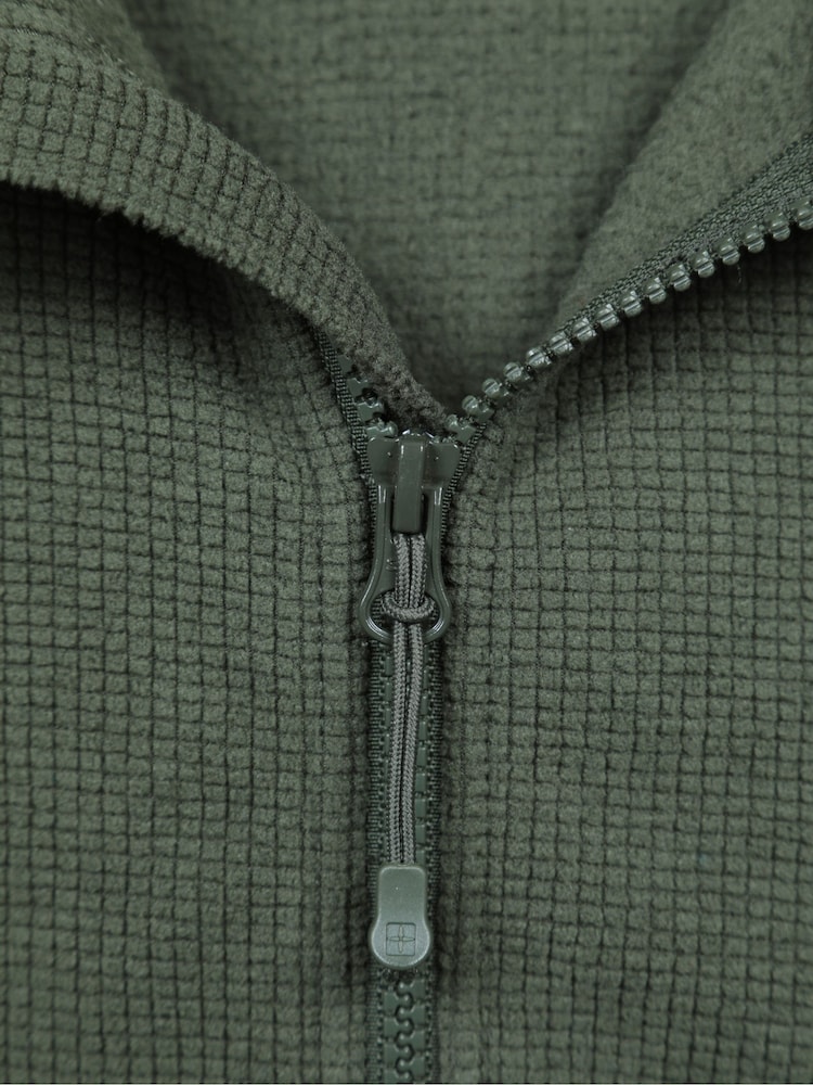 Mountain Warehouse Green Milburn Mens Grid Fleece - Image 5 of 5