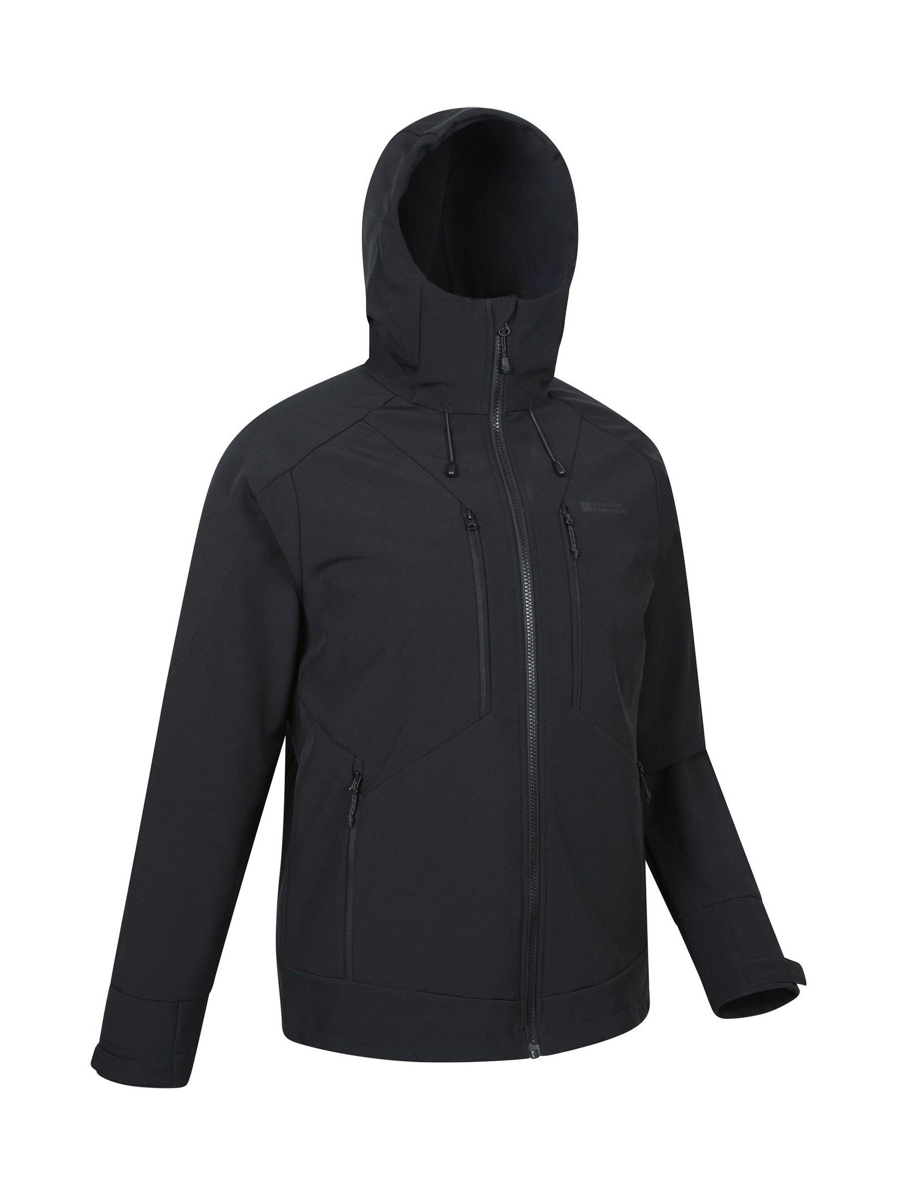 Buy Mountain Warehouse Black Radius Mens Water-Resistant Softshell