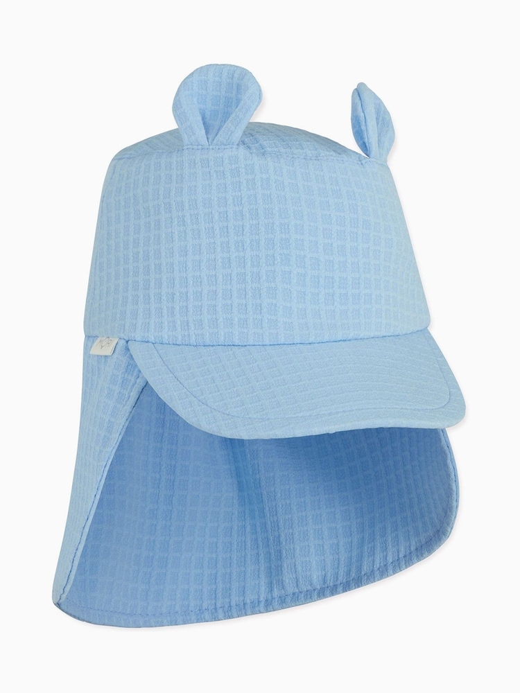 MORI Blue Recycled Polyester Sun Hat - Image 1 of 2