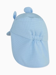 MORI Blue Recycled Polyester Sun Hat - Image 2 of 2