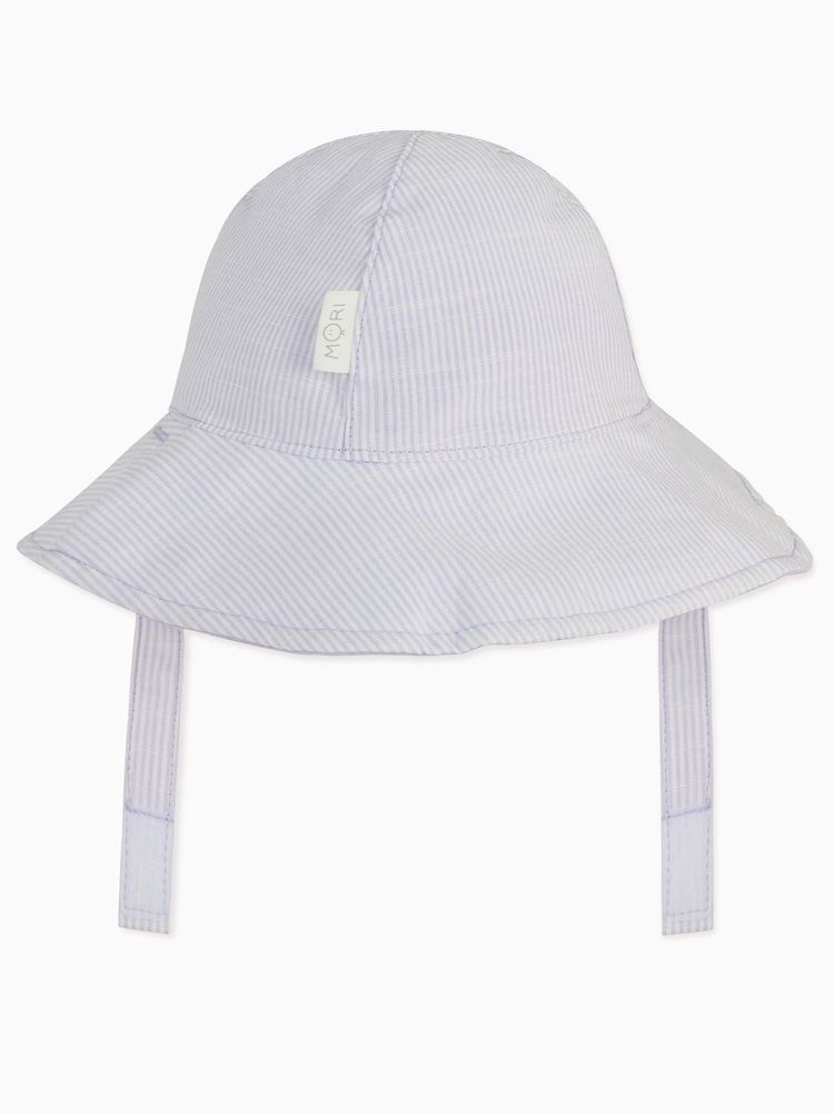 MORI Purple Reversible Sun Hat - Image 4 of 4