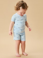 MORI Blue Turtles Short Pyjamas Set - Image 1 of 3