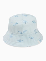 MORI Cream Little Fish Blend Reversible Sun Hat - Image 4 of 4