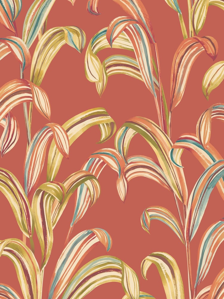 Ohpopsi Atomic Orange Revive Wallpaper Sample - Image 1 of 1