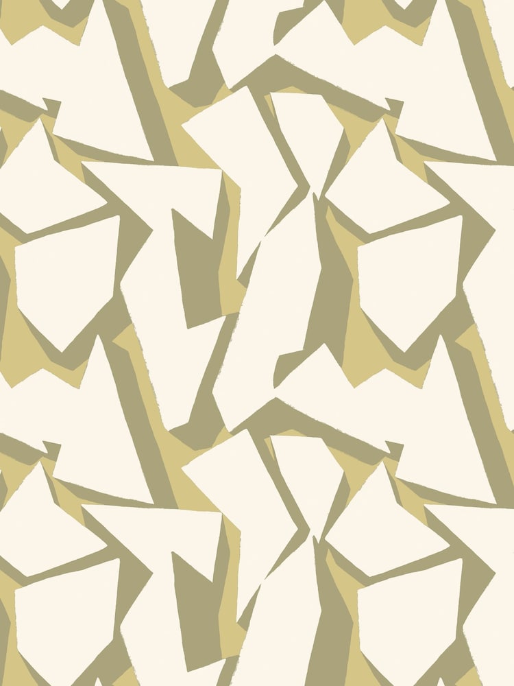 Ohpopsi Olive Oil Wallpaper Sample - Image 1 of 1