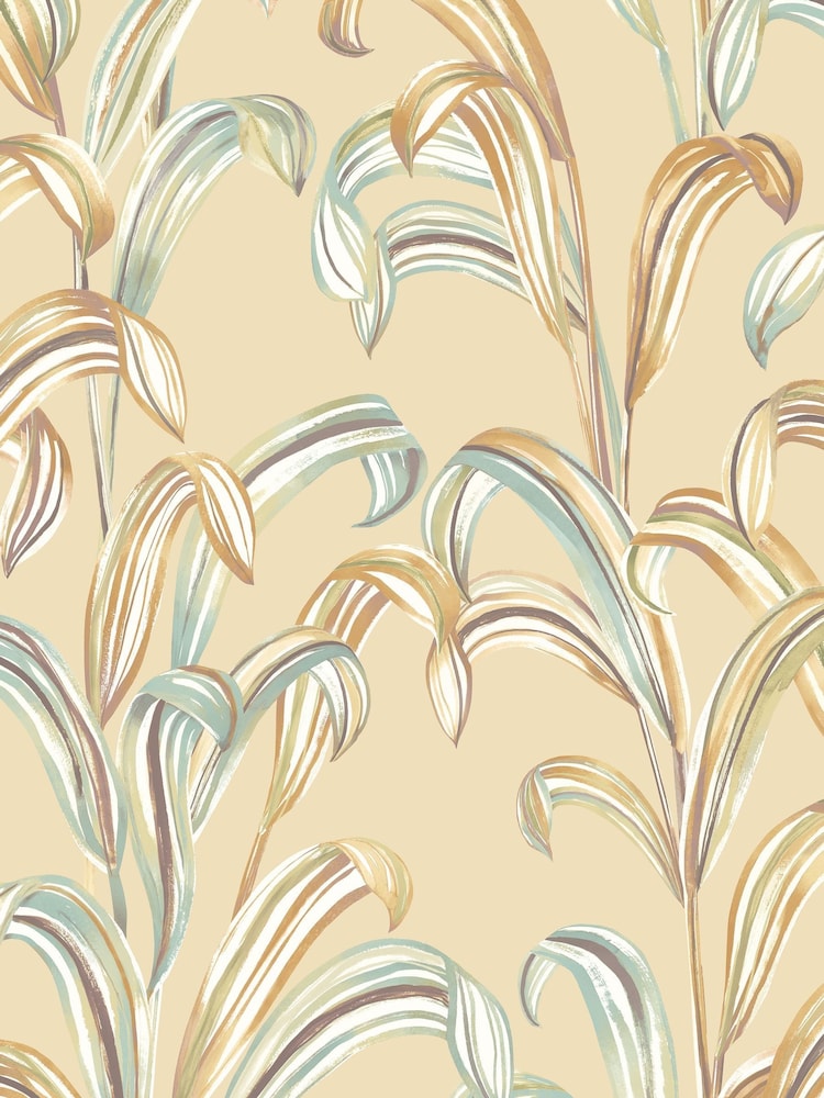 Ohpopsi Flaxen Revive Wallpaper Sample - Image 1 of 1