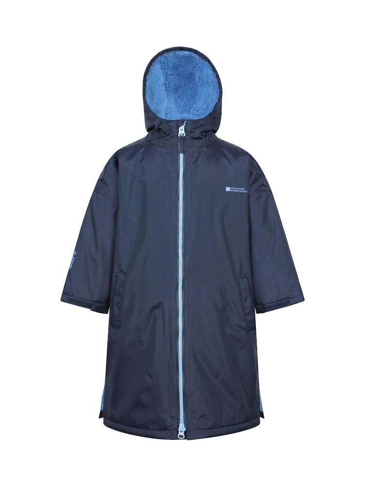 Mountain Warehouse Blue Tidal Kids Waterproof Changing Robe - Image 1 of 6